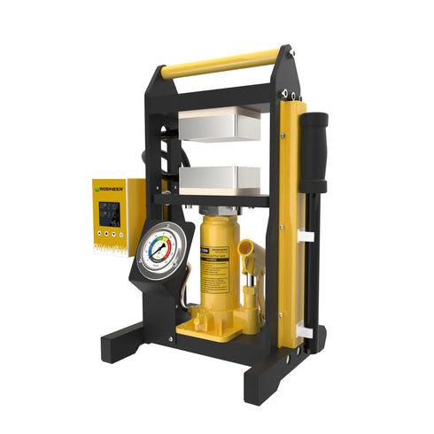 Rosineer Mighty-5 5 Ton All-In-One Hydraulic Rosin Press Machine and Accessories Bundle